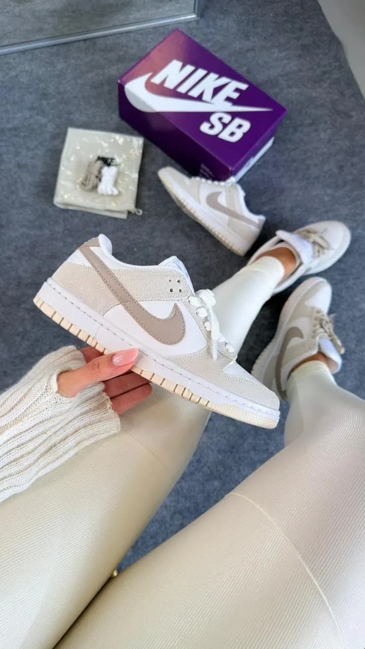 Dunk Gliter Luxo Branco/Off White/Gliter — foto 1