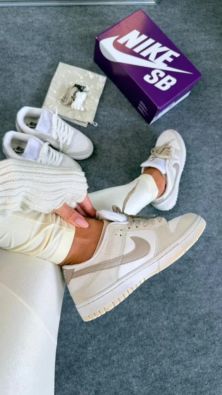 Dunk Gliter Luxo Branco/Off White/Gliter — foto 3