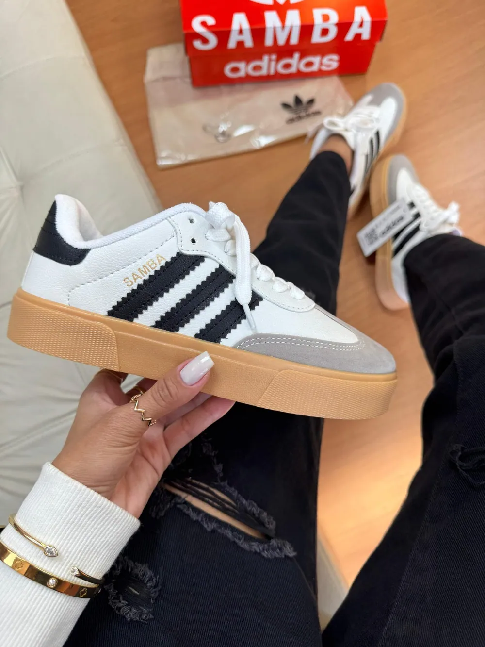 Tênis Adidas Samba Retro — foto 1