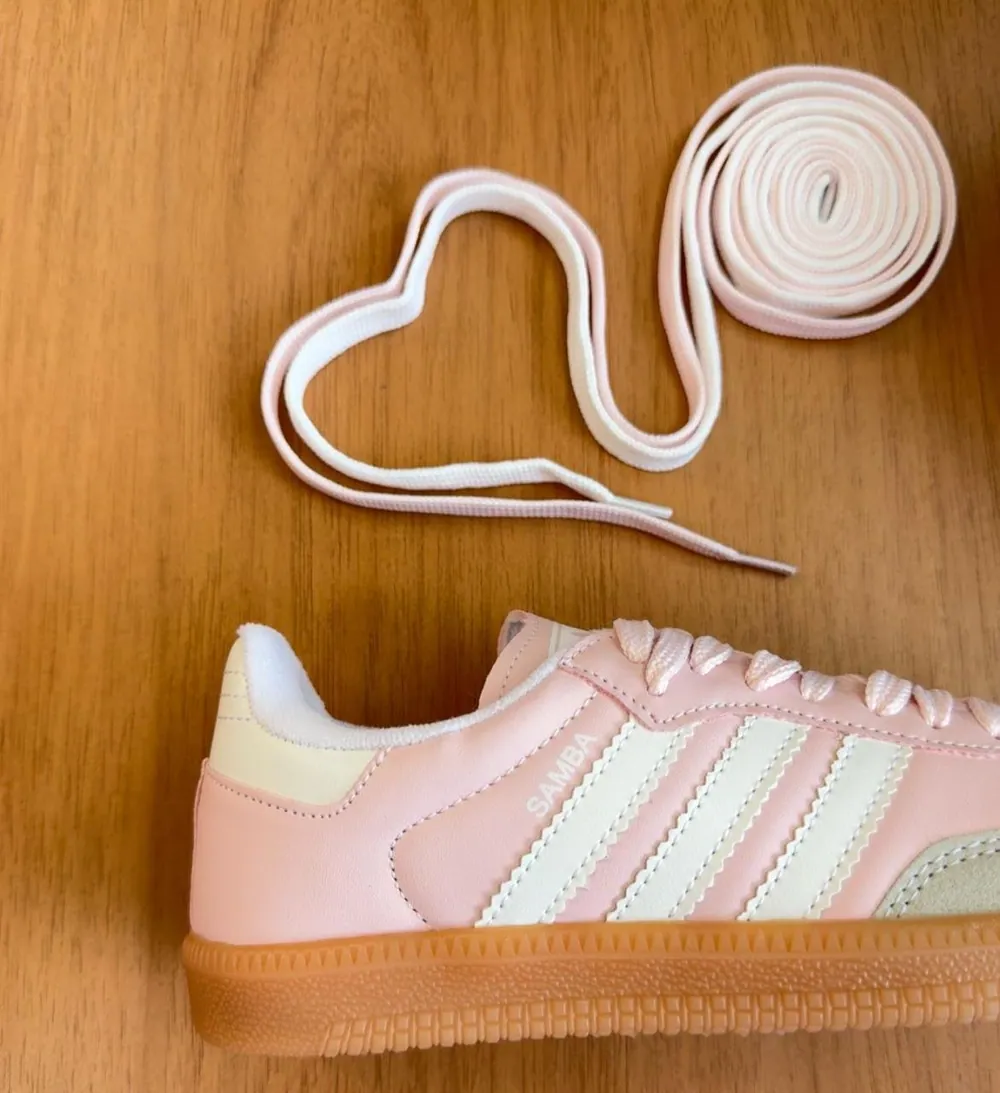 Tênis Adidas Samba Sintético Feminino Rosa bb — foto 5