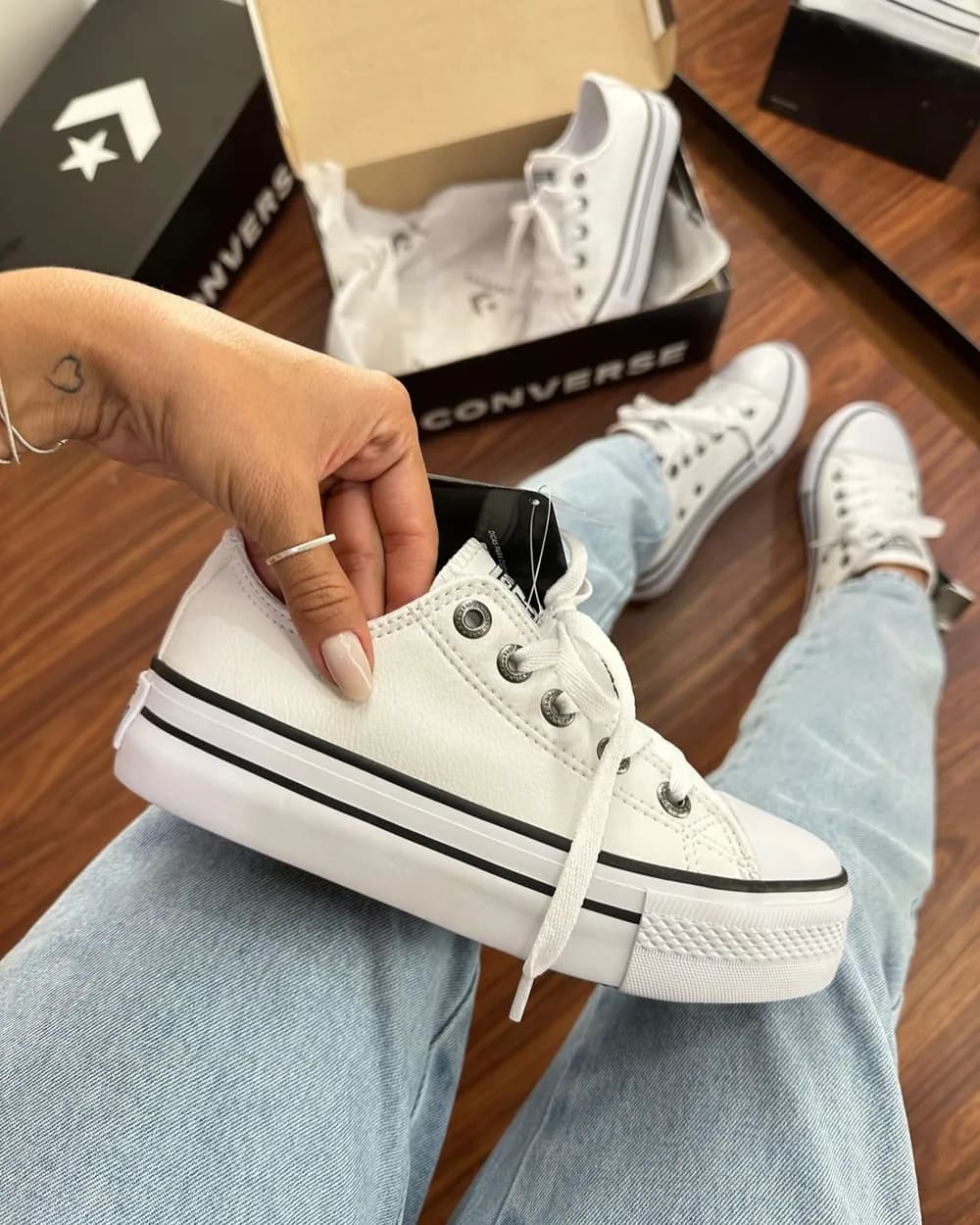 Tênis All Star Plataforma PU Prime Feminino — foto 1
