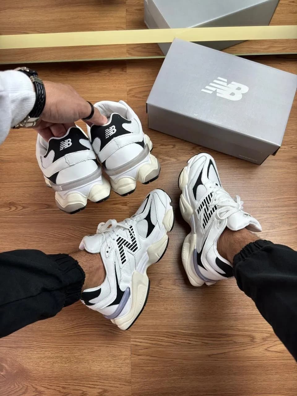 Tênis New Balance 9060 Couro Unissex — foto 3