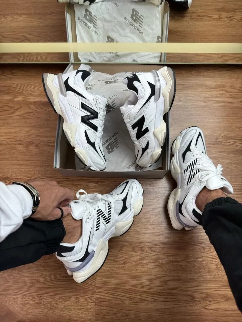 Tênis New Balance 9060 Couro Unissex — foto 5