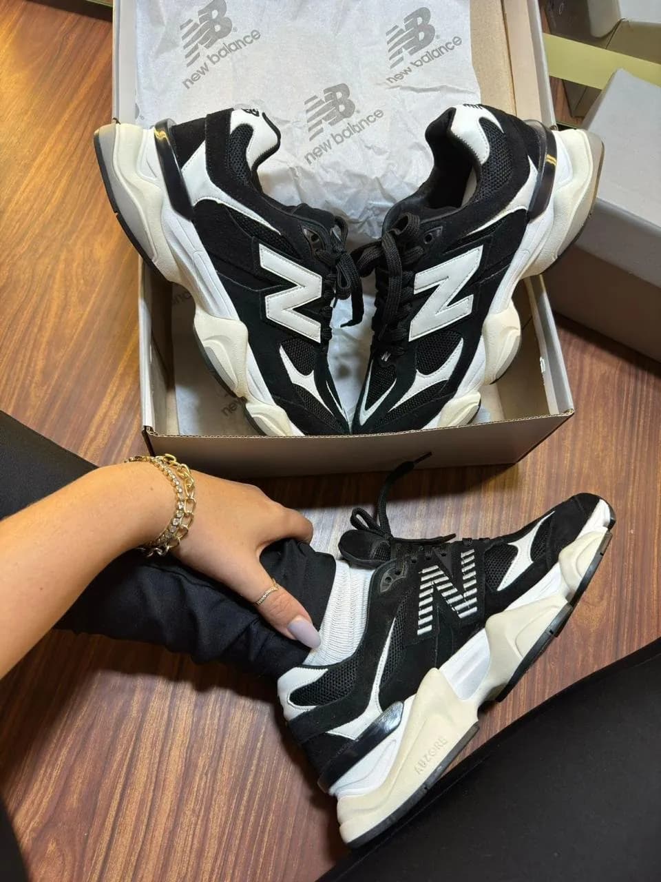 Tênis New Balance 9060 Couro Unissex — foto 5