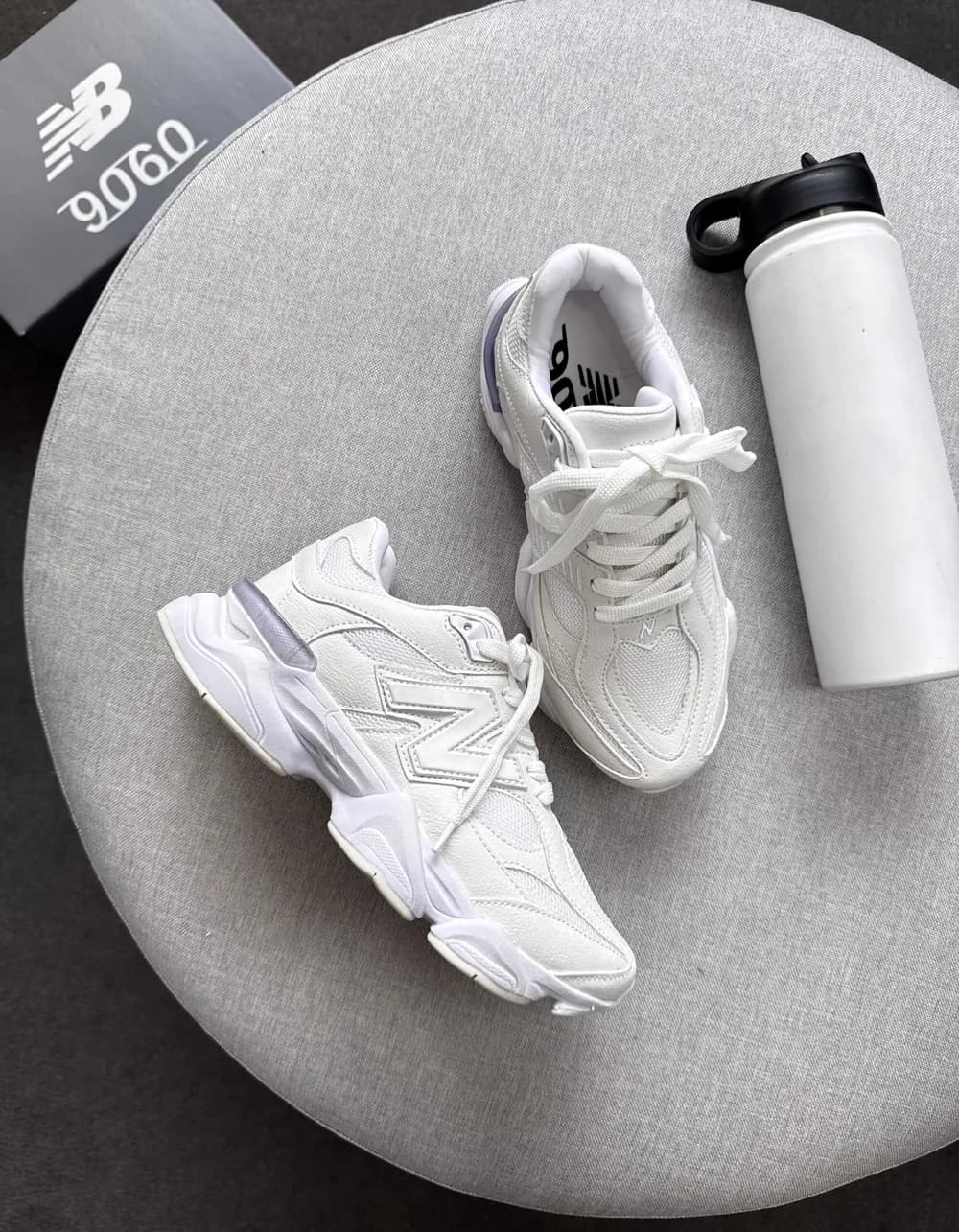 Tênis New Balance 9060 Sintético Branco — foto 1