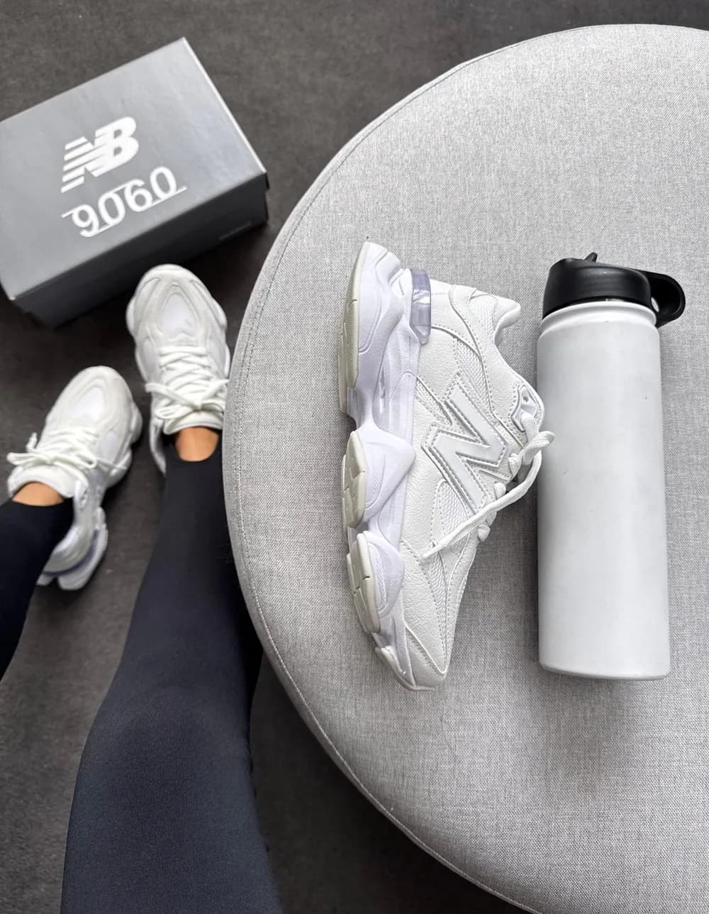 Tênis New Balance 9060 Sintético Branco — foto 5