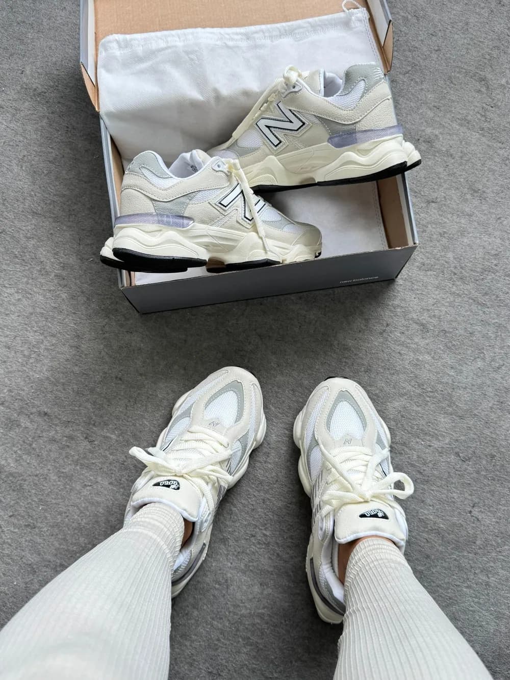 Tênis New Balance 9060 Sintético OFF — foto 4