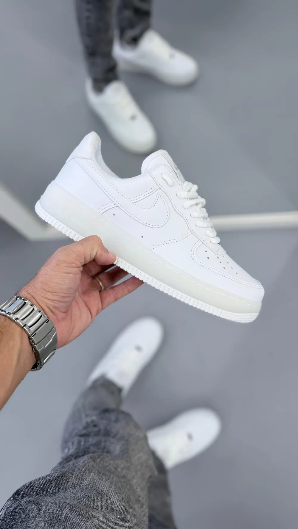 Tênis Nike Air Force Branco Connection Unissex — foto 1