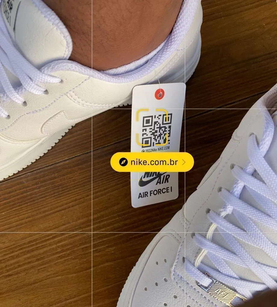 Tênis Nike Air Force F-1 Numeração Especial — foto 3