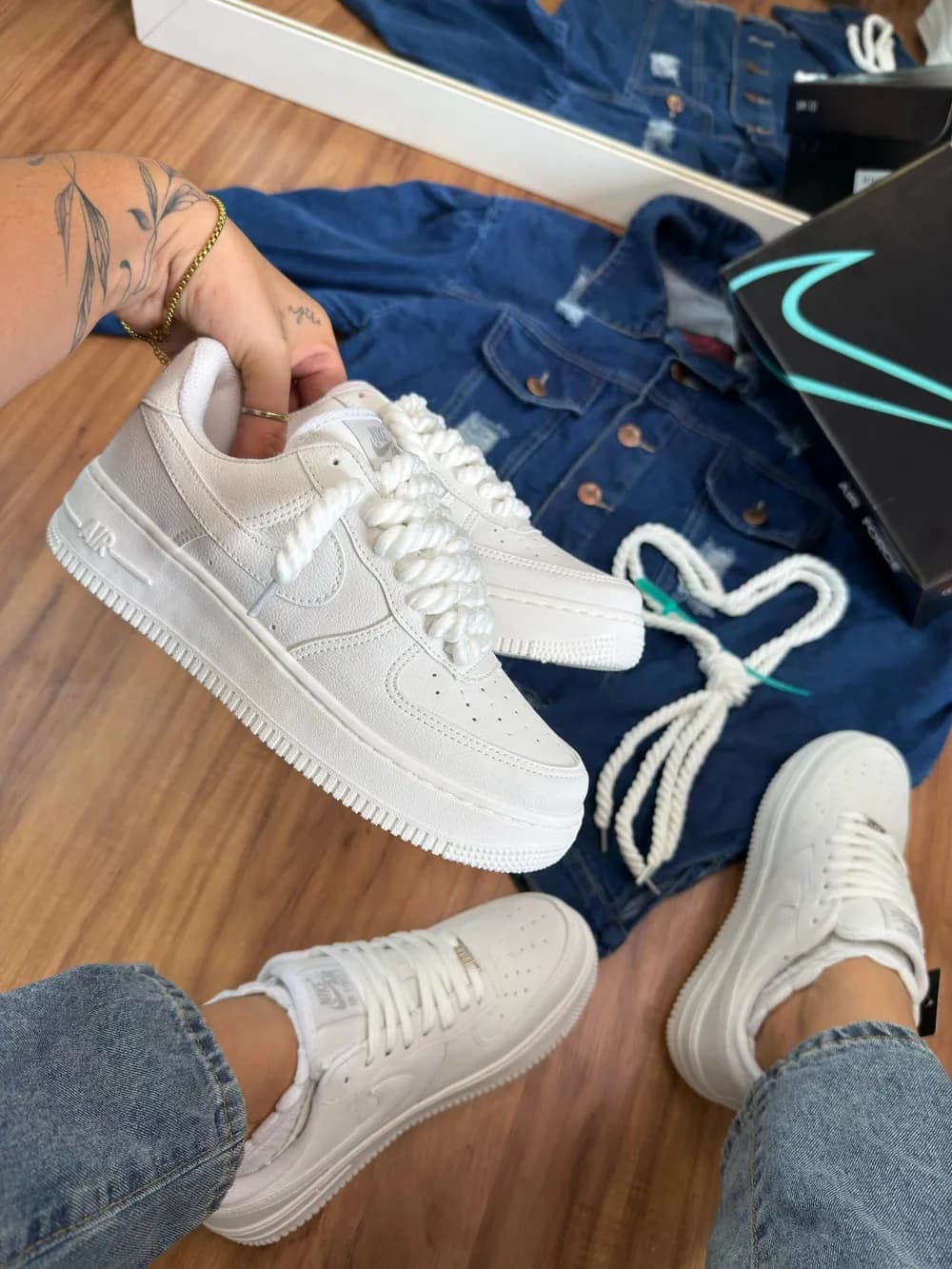 Tênis Nike Air Force Have Branco Unissex — foto 4