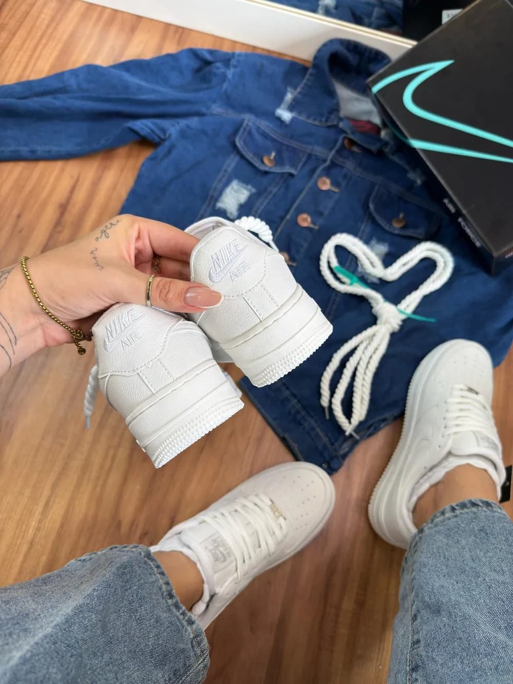 Tênis Nike Air Force Have Branco Unissex — foto 5