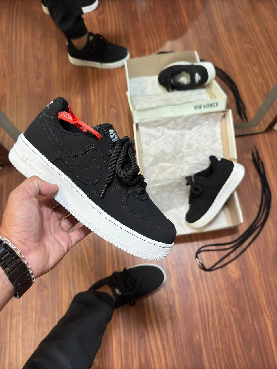 Tênis Nike Air Force Have Preto Branco Unissex — foto 1