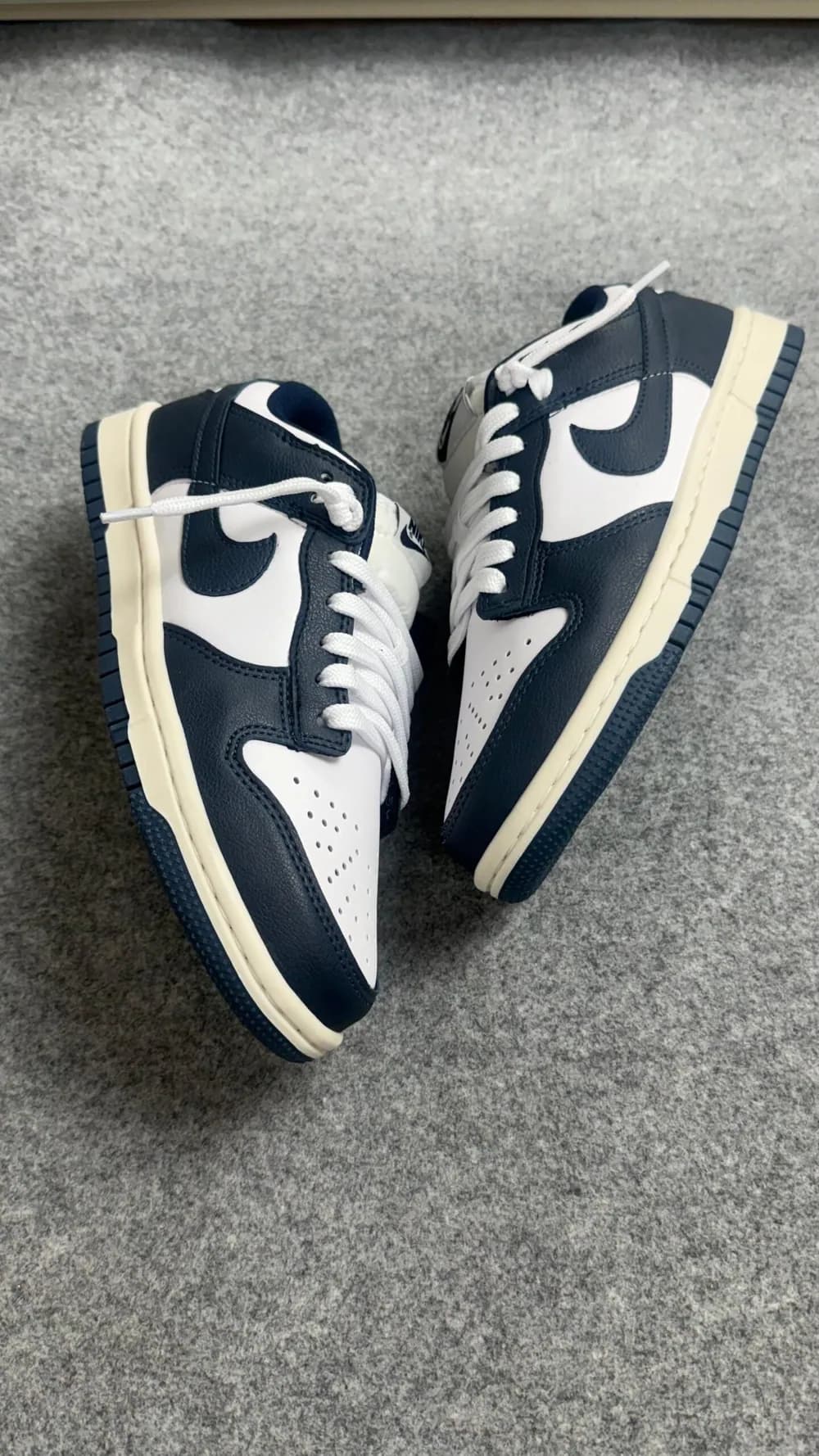 Tênis Nike Dunk low Pro Luxo Marinho/Branco — foto 3