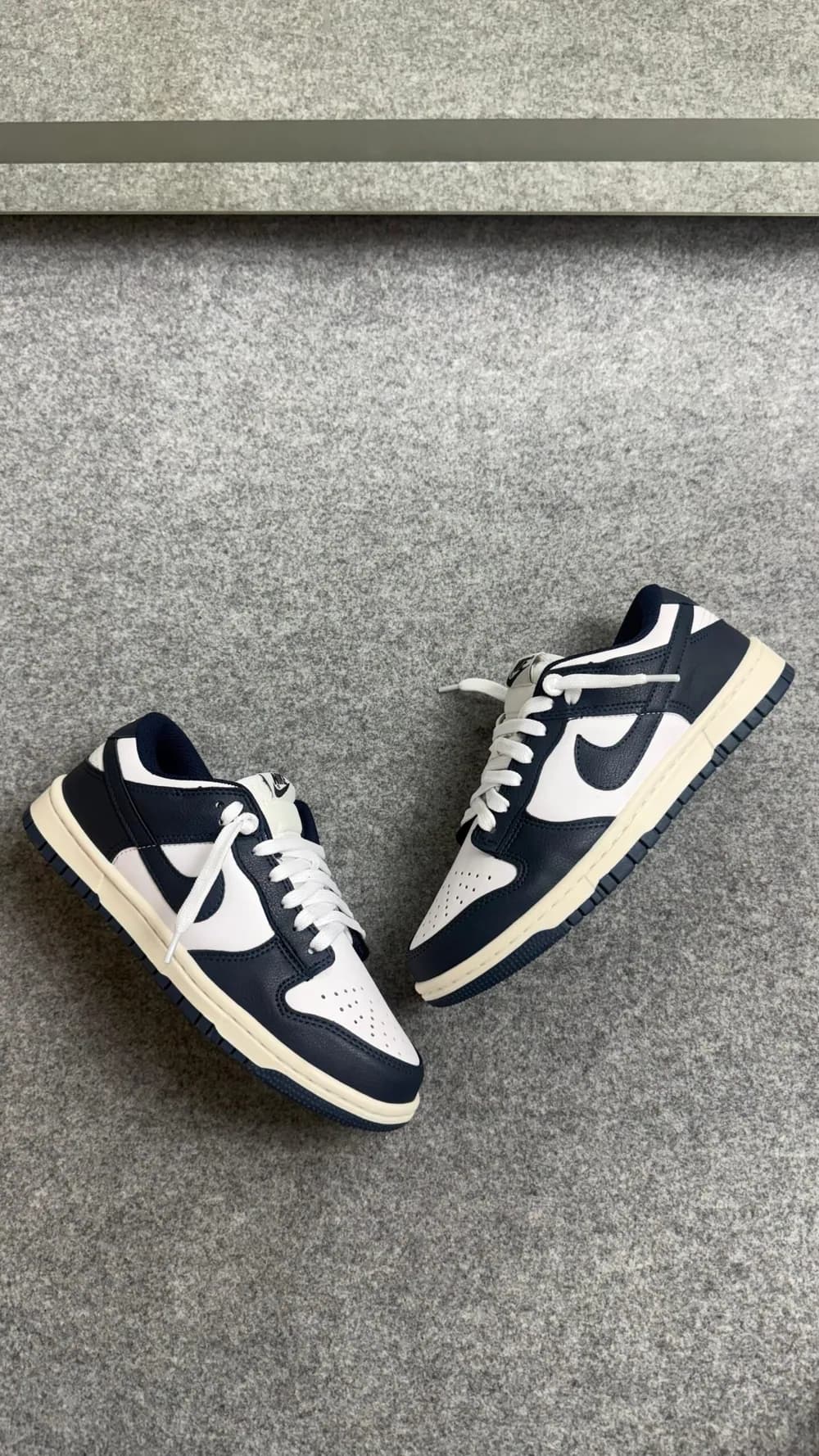 Tênis Nike Dunk low Pro Luxo Marinho/Branco — foto 4