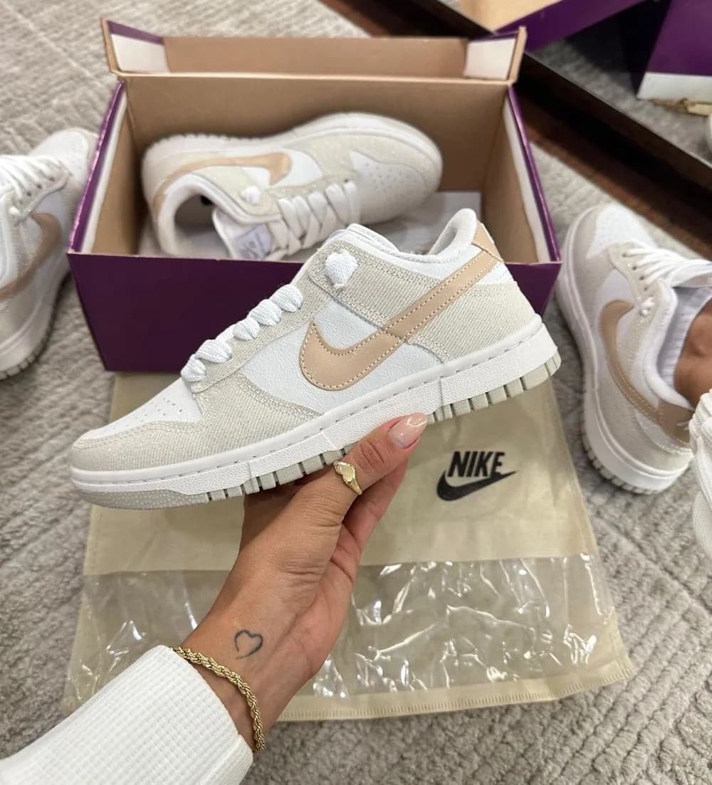 Tenis Nike Dunk Luxo Off/ Rose — foto 4