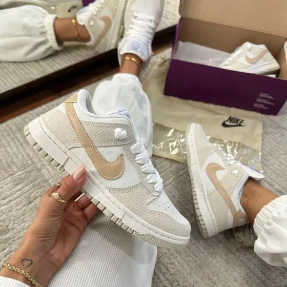 Tenis Nike Dunk Luxo Off/ Rose