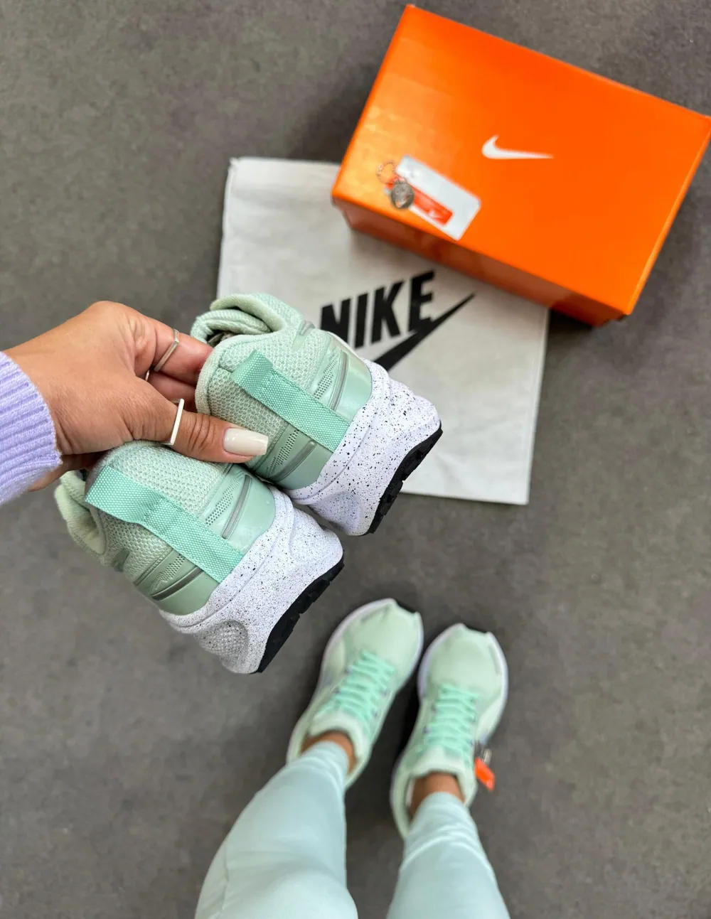 Tênis Nike Pegasus 41 Menta/Lilás — foto 6