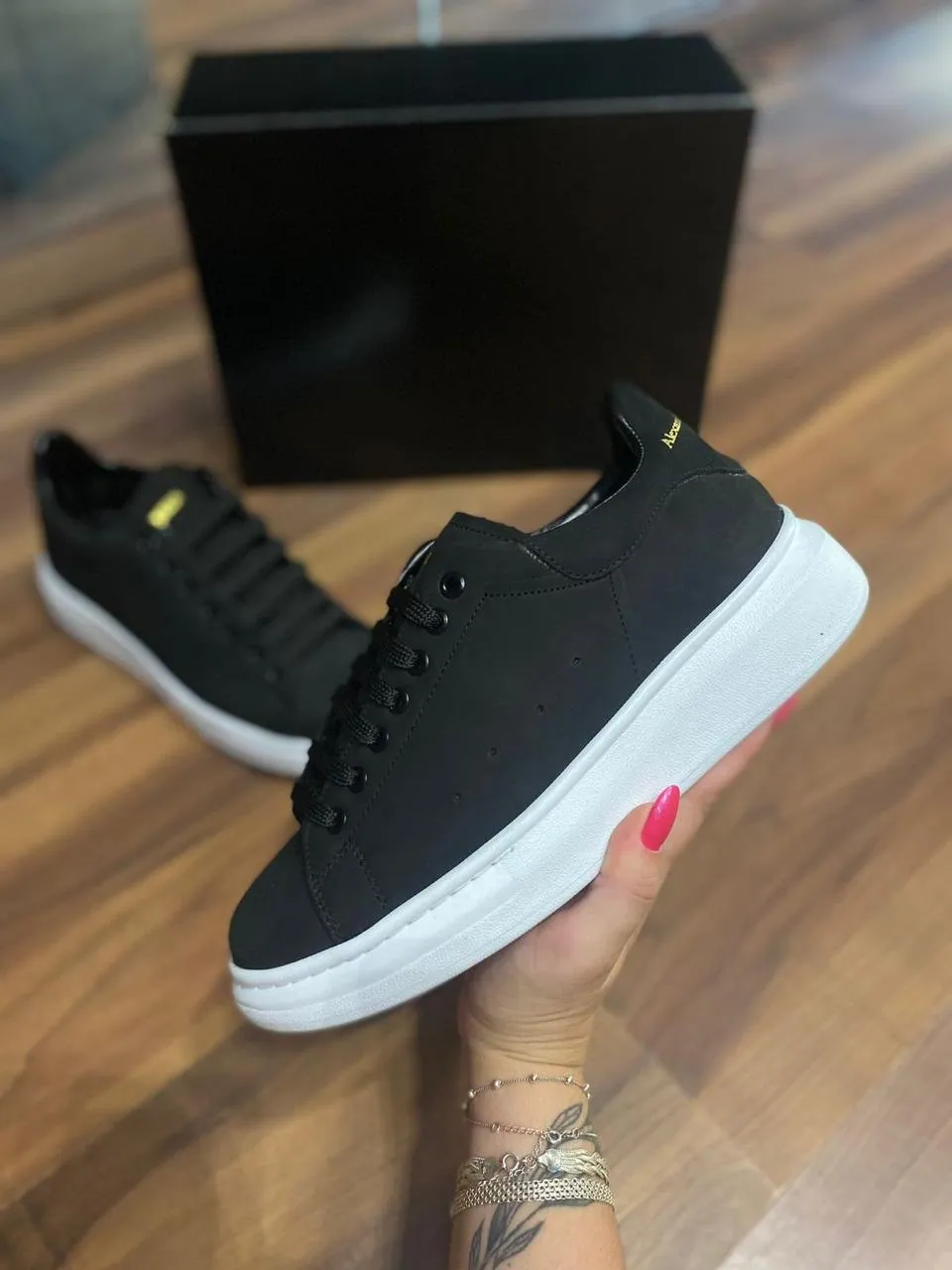 Tenis Alexander McQueen Couro — foto 3